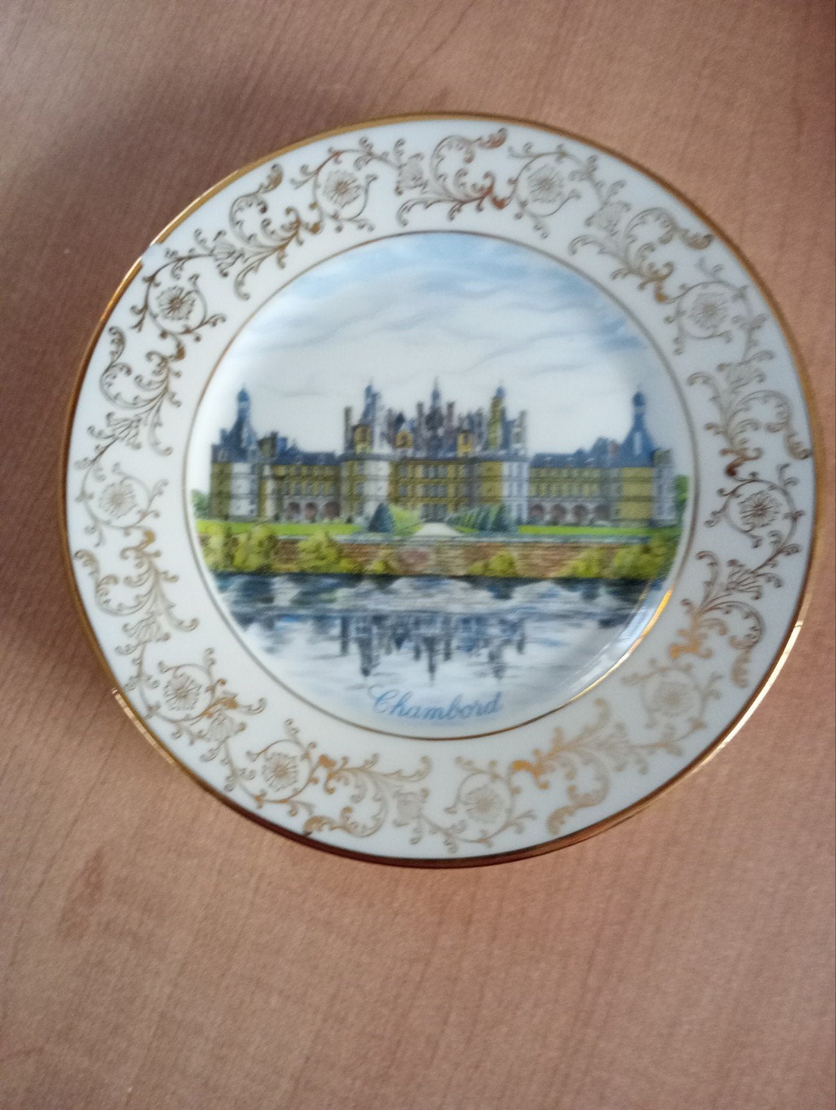 porselein Limoges Chateau Chambord, Ophalen