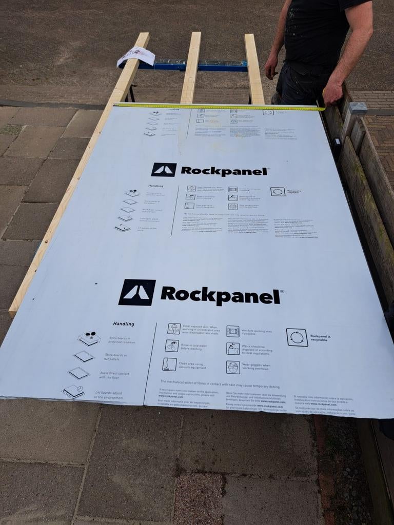 Nieuw Rockpanel (zie omschrijving), Doe-het-zelf en Verbouw, Platen en Panelen, Nieuw, Ophalen