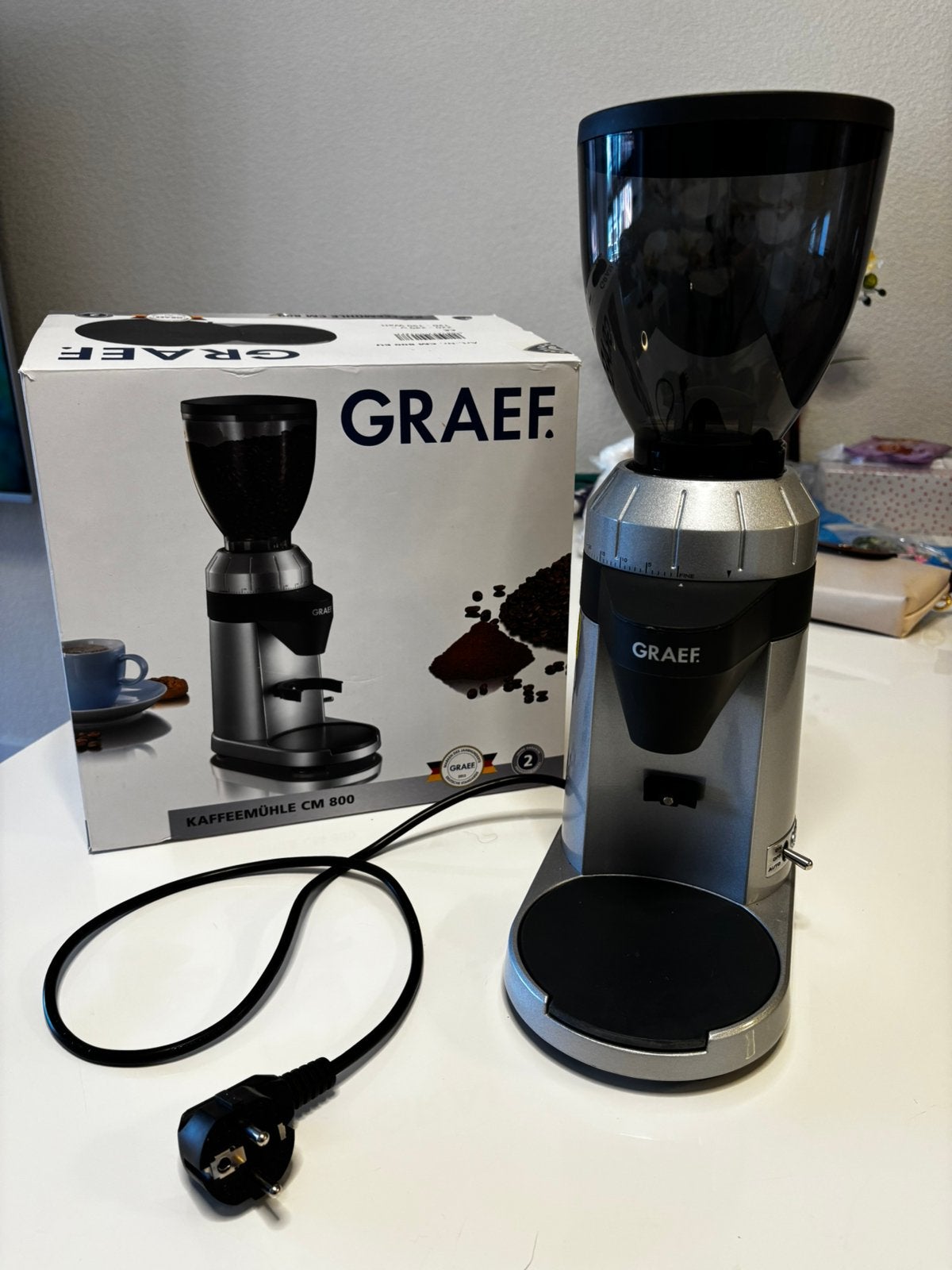 Graef CM800 koffiebonenmolen, Ophalen, Zo goed als nieuw