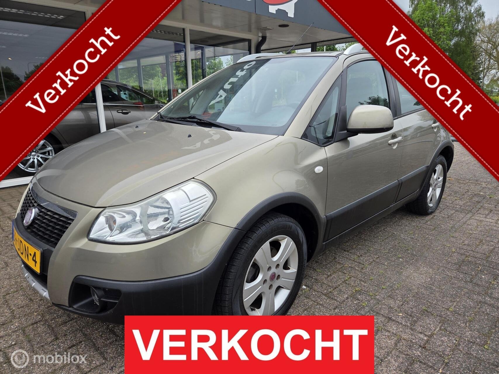 Fiat Sedici 1.6-16V Emotion Airco Apk Hoge instap Km NAP, Auto's, Voorwielaandrijving, 15 km/l, Gebruikt, 4 cilinders