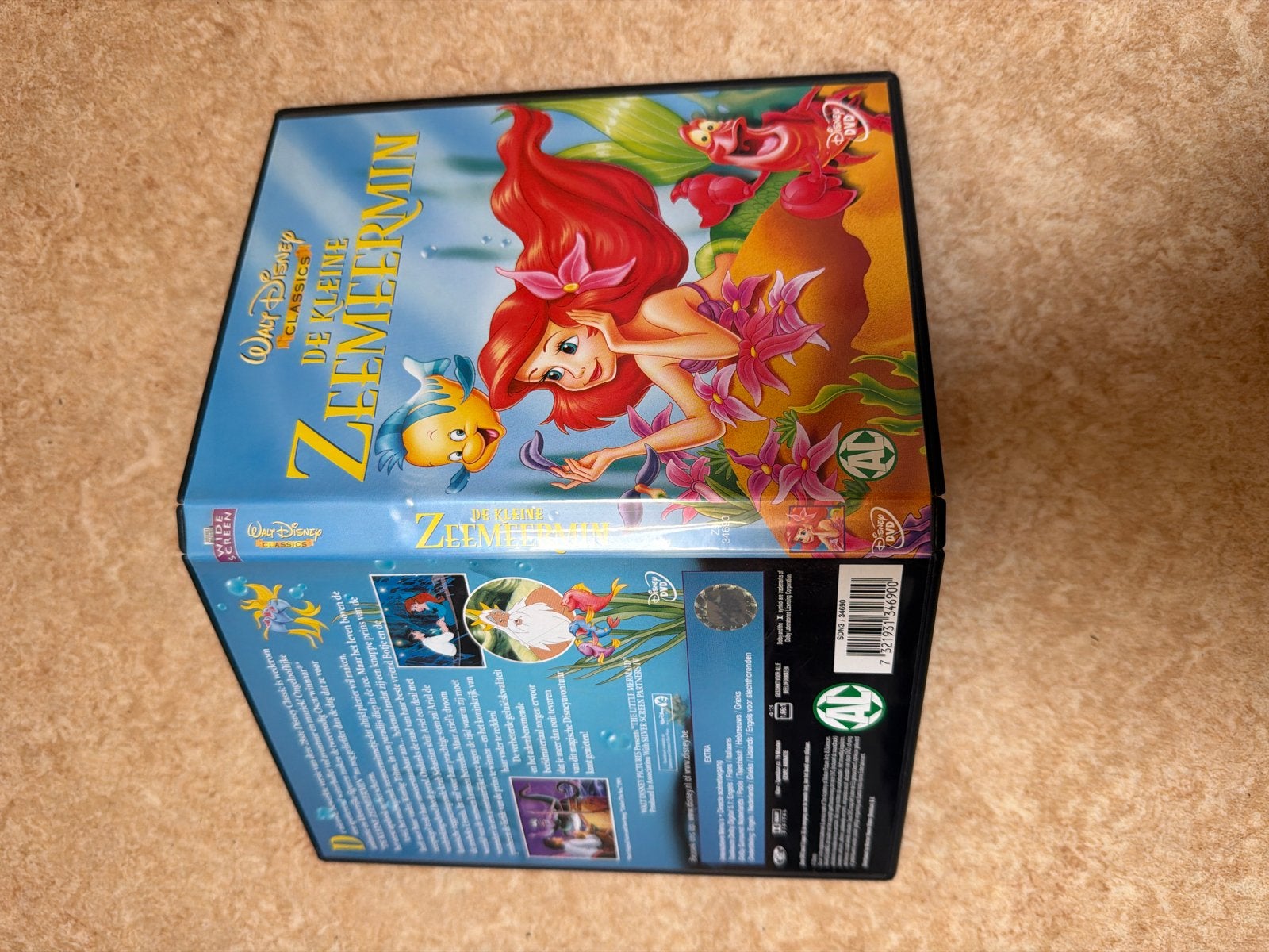 De Kleine Zeemeermin - Disney Classics DVD, Ophalen, Animatie, Alle leeftijden, Nederlands