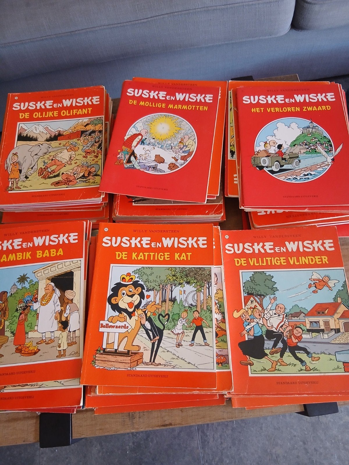 suske & wiske boeken, Ophalen, Gelezen, 3 tot 4 jaar