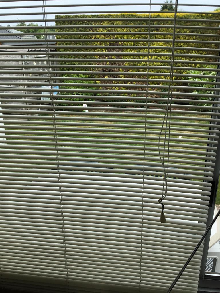 Luxaflex voor stacaravan - 8 stuks in diverse maten, Ophalen of Verzenden, Gebruikt, Wit
