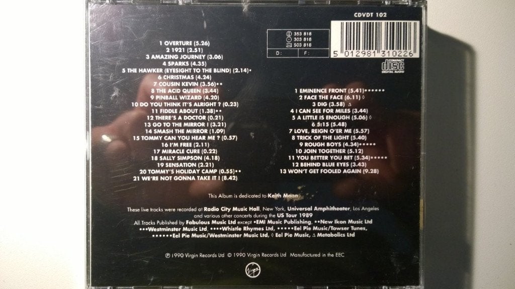 The Who - Join Together, Ophalen of Verzenden, Zo goed als nieuw, Poprock, Album