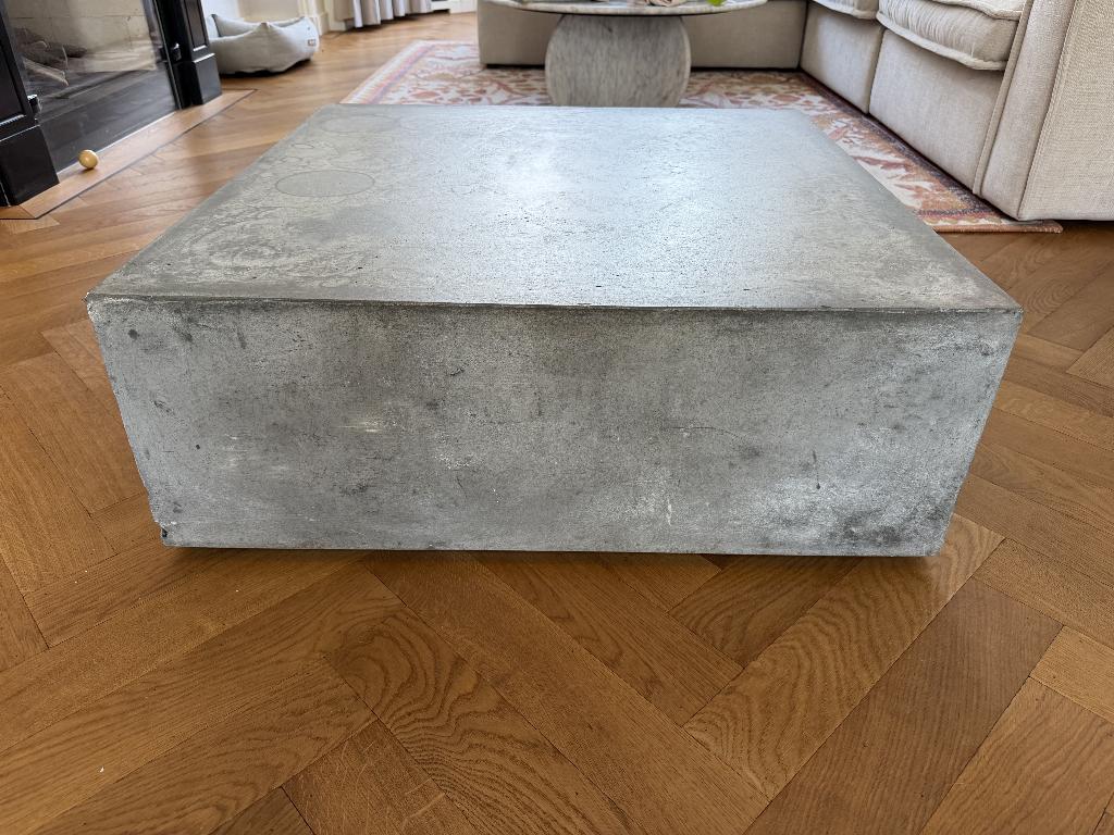 Betonnen salontafel, Ophalen, Overige materialen, Gebruikt, 50 tot 100 cm