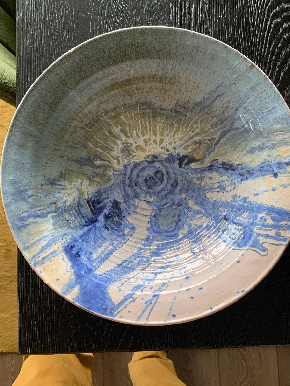 Schaal Arie J. Bouter 1994 - Gouda Holland - 24 cm, Ophalen of Verzenden