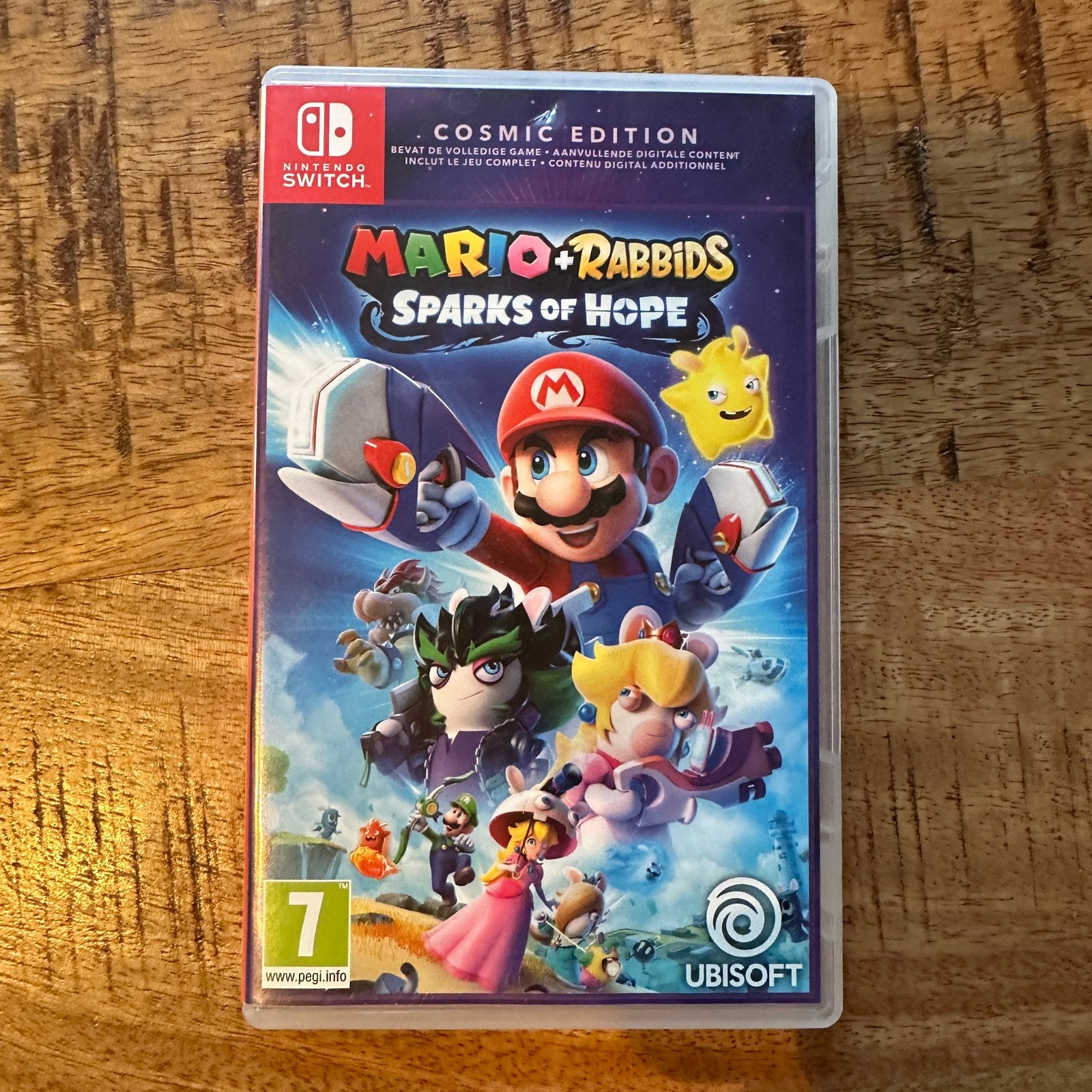 Mario + Rabbids Sparks of Hope Cosmic Edition Nintendo Switc, Avontuur en Actie, 1 speler, Ophalen of Verzenden, Zo goed als nieuw