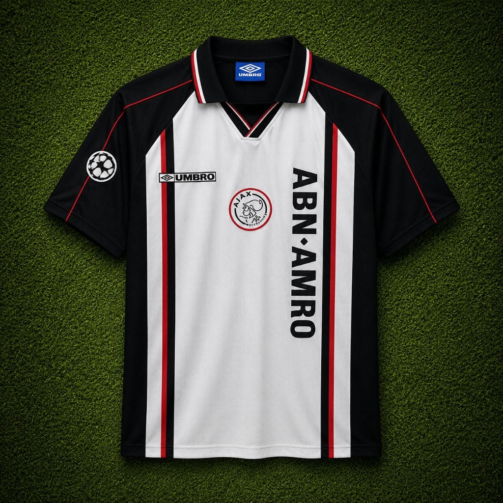 Ajax Retro Uitshirt 98-99 1998-1999, Maat S, Verzenden, Nieuw, Shirt