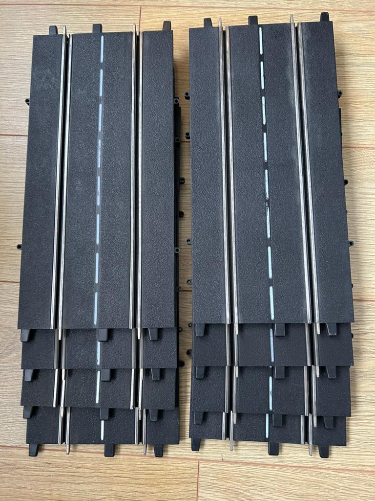 Fleischmann racebaan 8x 3100 recht, Ophalen of Verzenden, Gebruikt, Elektrisch, Fleischmann