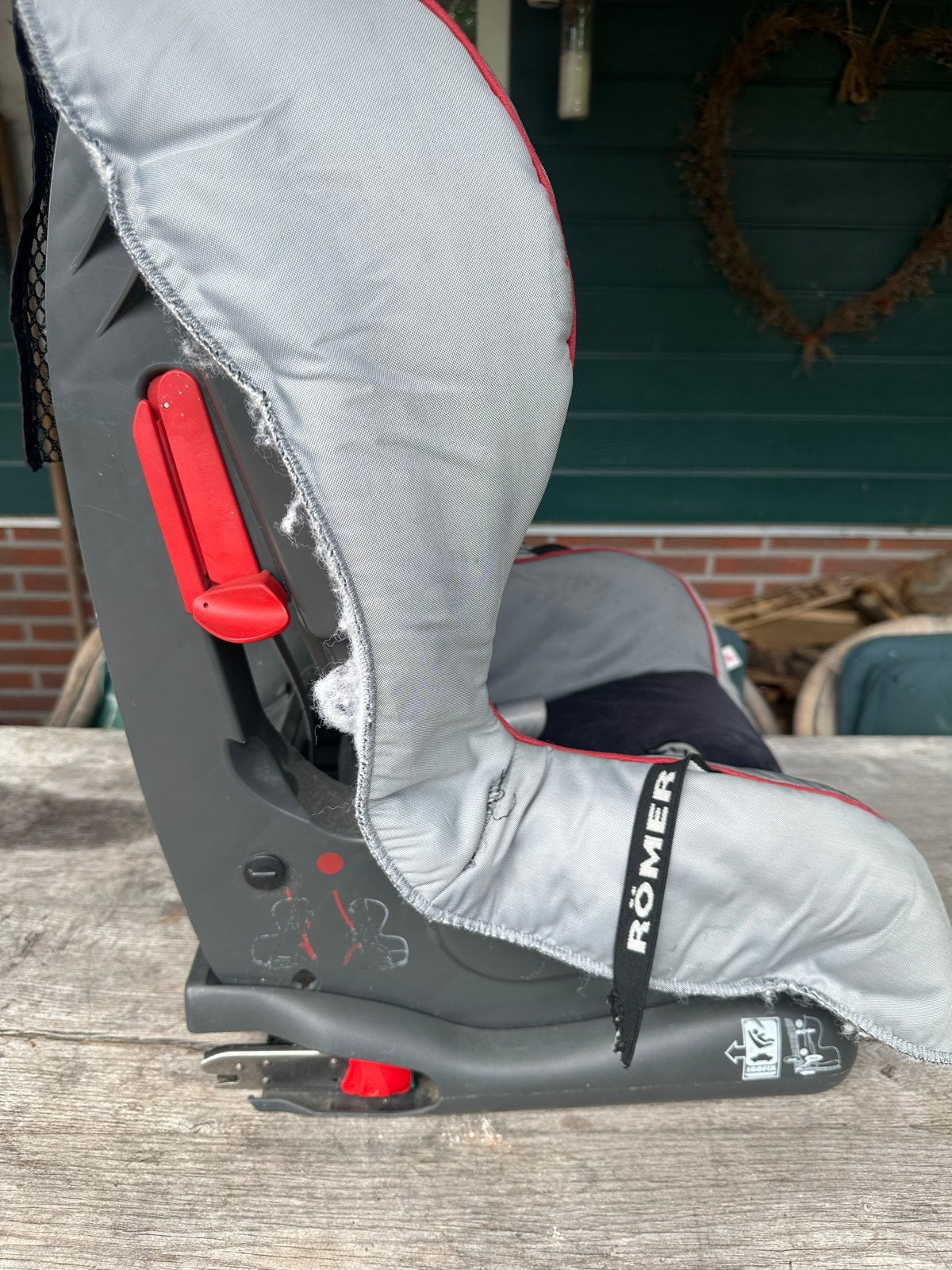 Römer Duo autostoel met Isofix, Kinderen en Baby's, Romer, Gebruikt, 0 t/m 18 kg, Ophalen of Verzenden