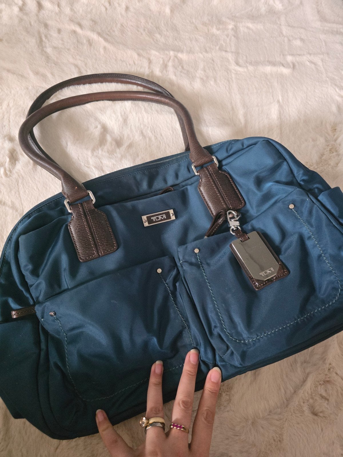 Prachtige tumi reistas en laptoptas orgine €520., Verzenden, Nieuw, 30 cm of meer, Minder dan 35 cm