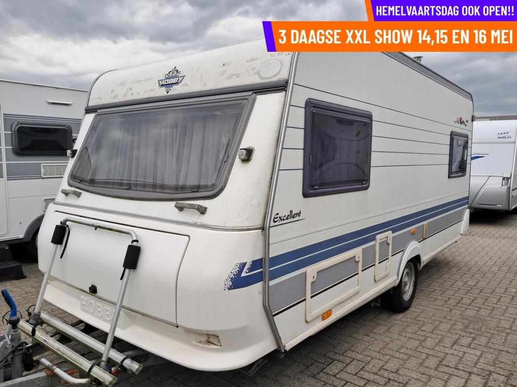 Hobby - HEMELVAART OPEN! RUIM 200 CARAVANS OP VOORRAAD, Caravans en Kamperen, Rondzit, Hobby, Bedrijf, 6 tot 7 meter