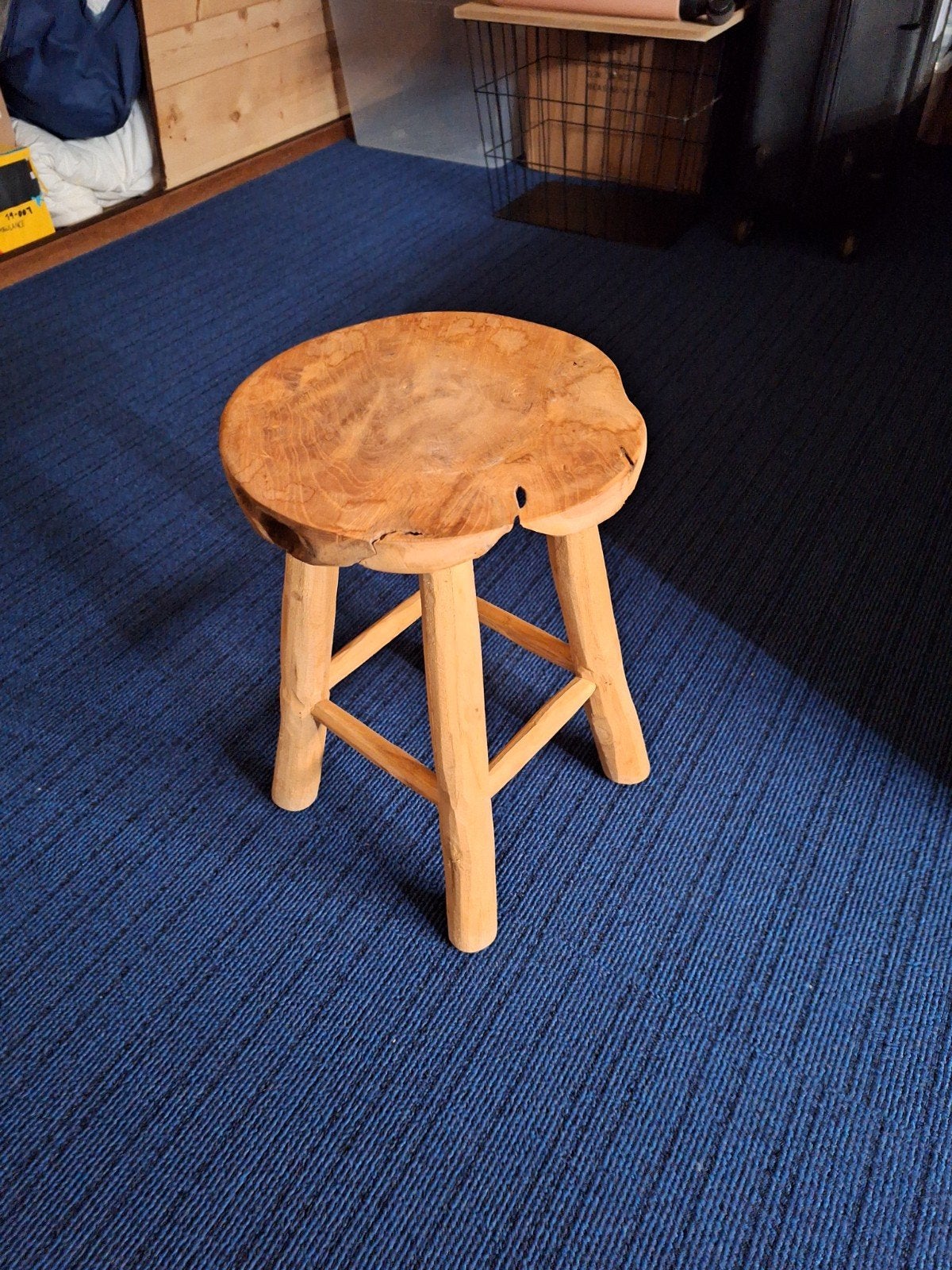 Houten krukje, Huis en Inrichting, Ophalen, Nieuw, Hout