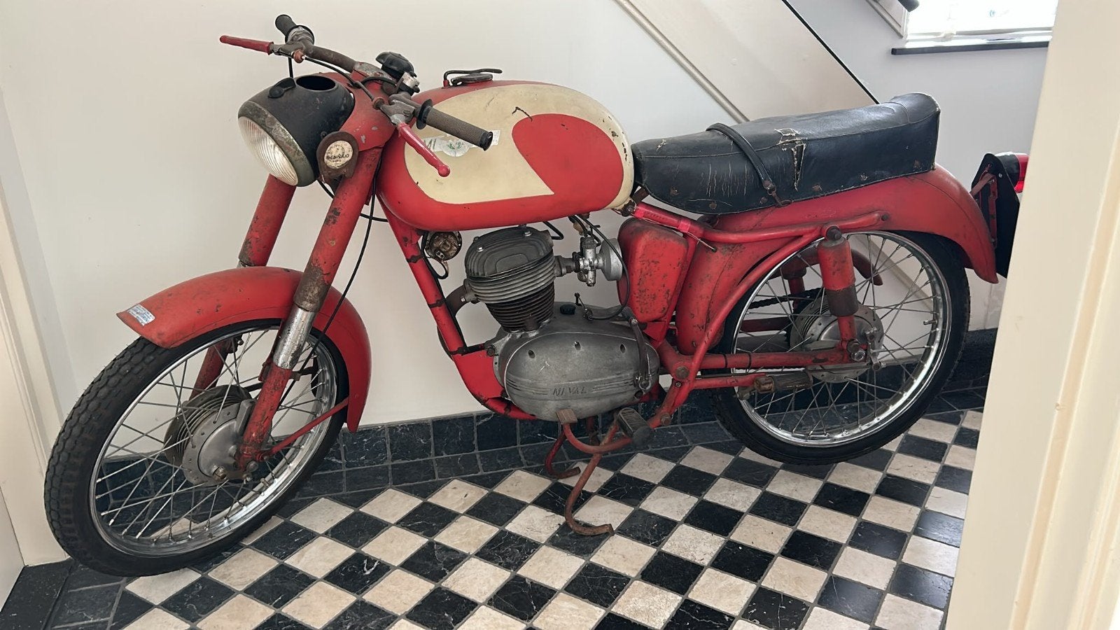 Schuurvondst Mival Italiaanse 125cc motor, Particulier, Overig, 125 cc