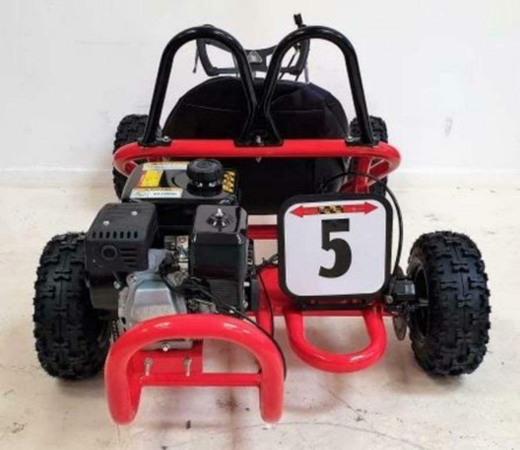 Nieuwe Snelle 196 cc Benzine Off-Road Go Kart 4-Takt. 6.5 PK, Ophalen of Verzenden, Nieuw, Kart