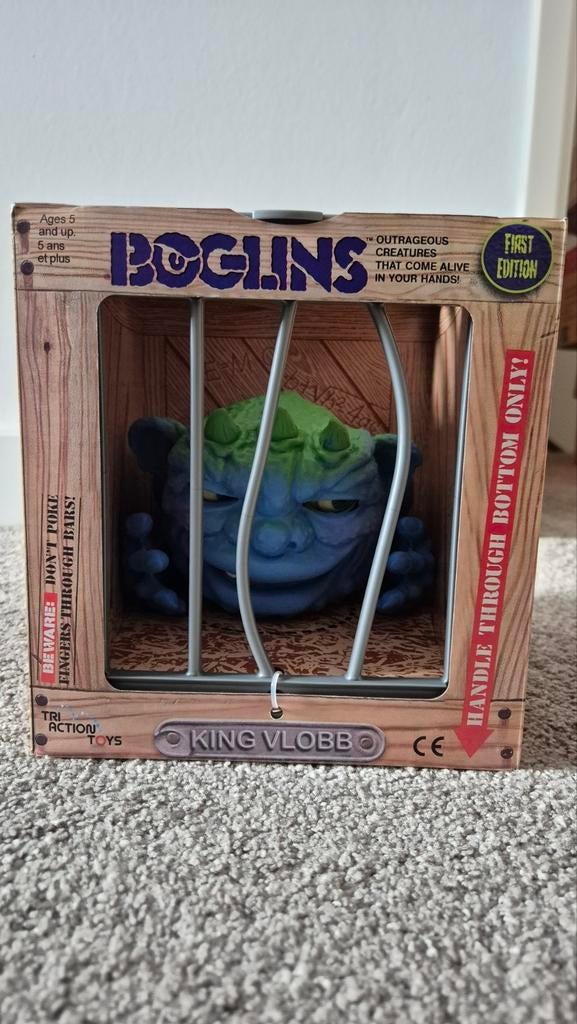 Boglins King Vlobb First Edition, Verzamelen, Poppetjes en Figuurtjes, Verzenden, Nieuw