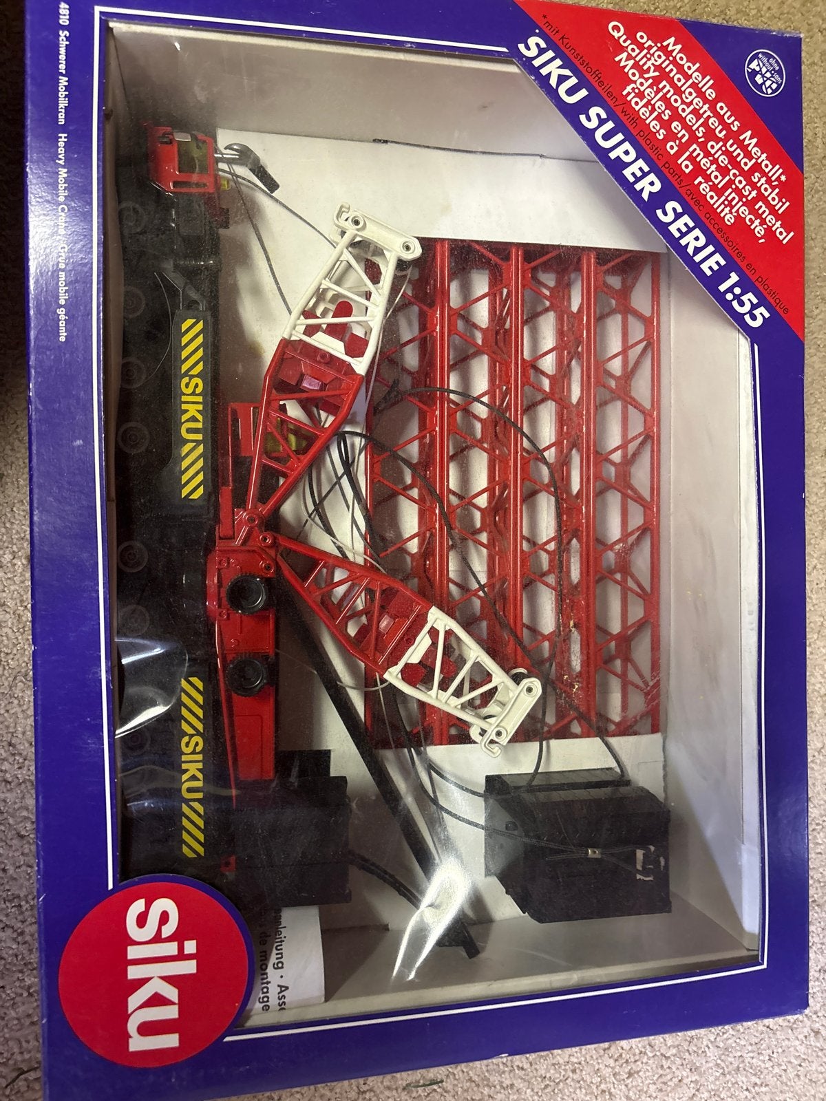 Siku Super Serie 1:55 Mobiele Kraan 4810 Nieuw in doos, Ophalen of Verzenden, Nieuw
