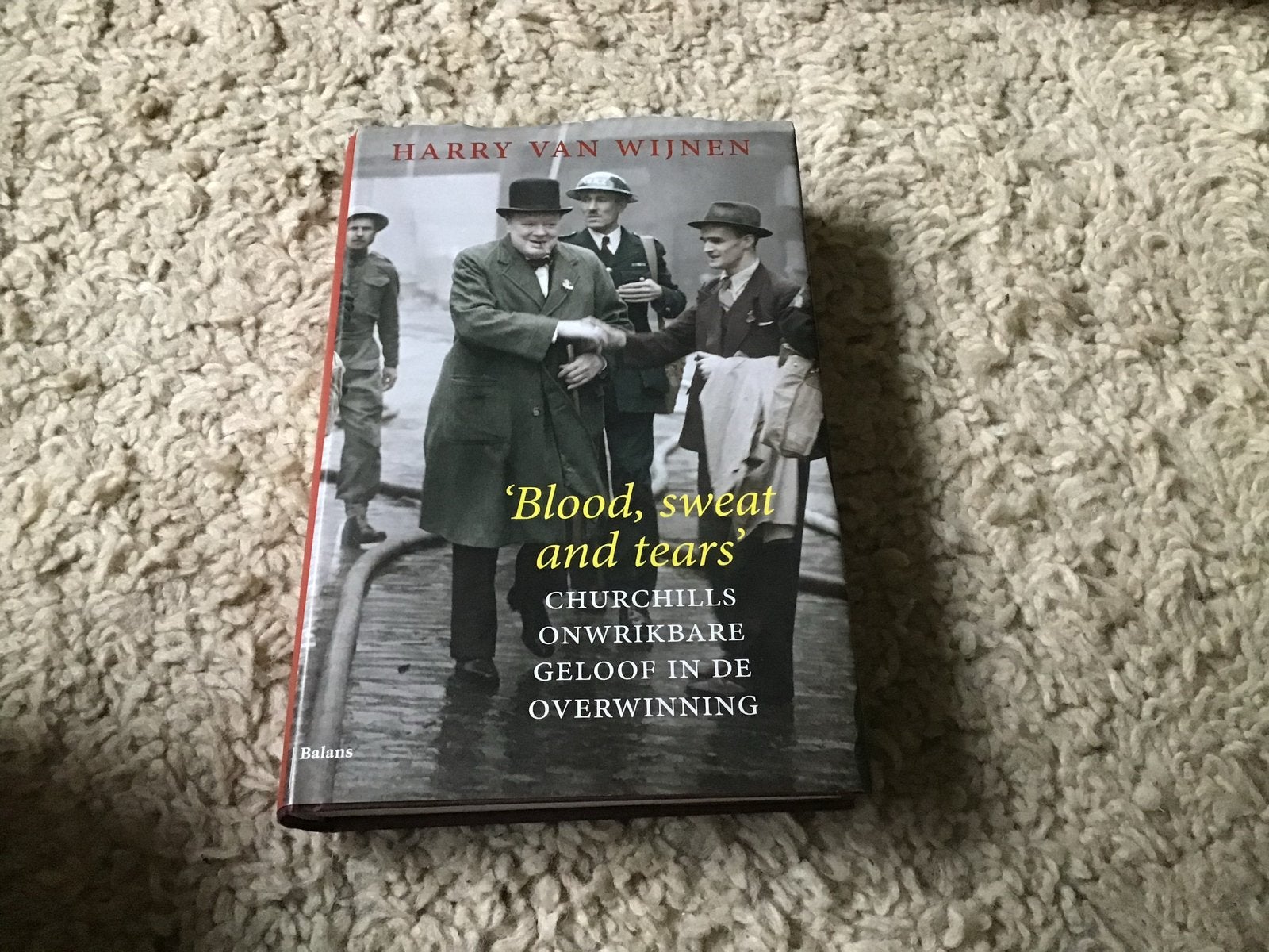 Blood, Sweat and Tears - Churchill's geloof in overwinning, Ophalen of Verzenden, Gelezen, Politiek