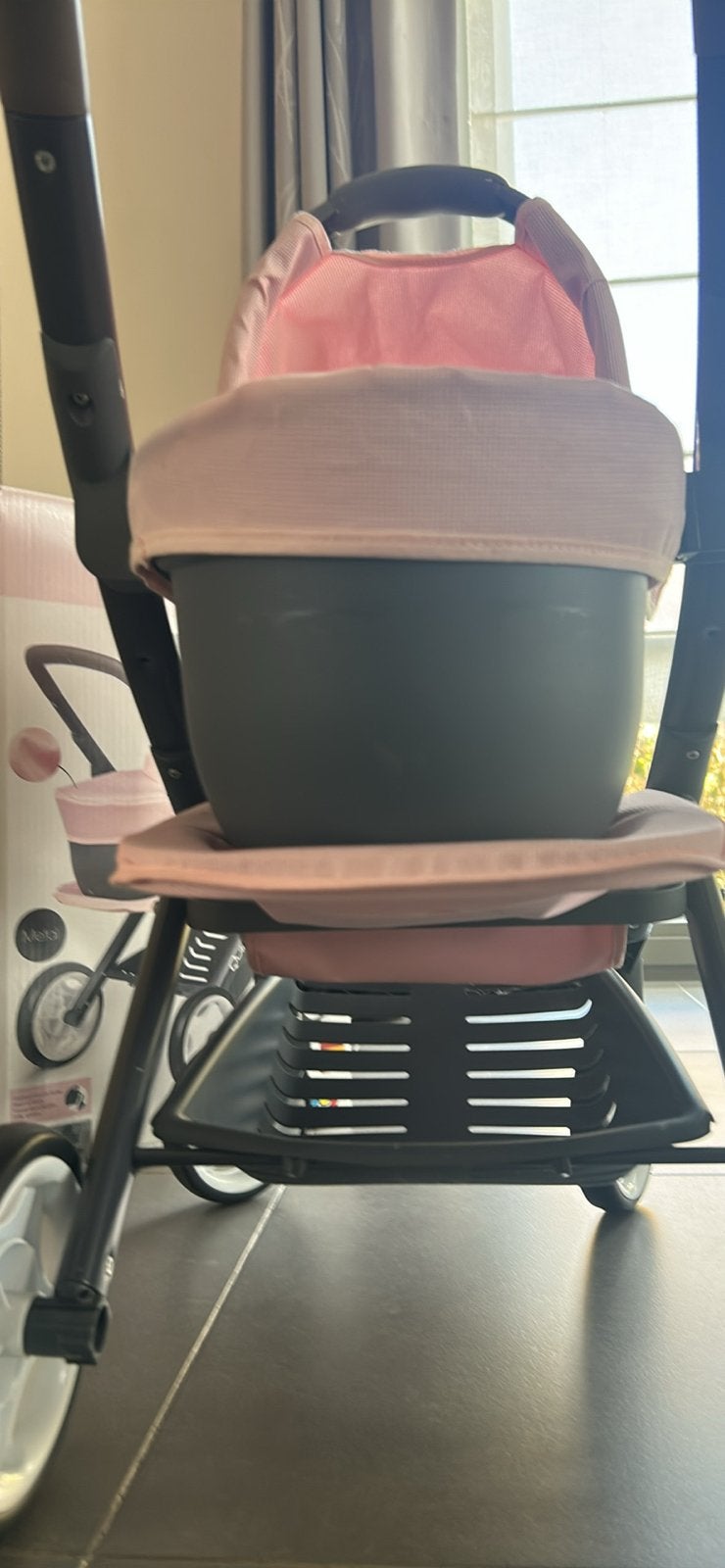 Quinny 3-in-1 Poppenwagen Roze - Zo goed als nieuw, Kinderen en Baby's, Kinderwagens en Combinaties, Quinny, Zo goed als nieuw