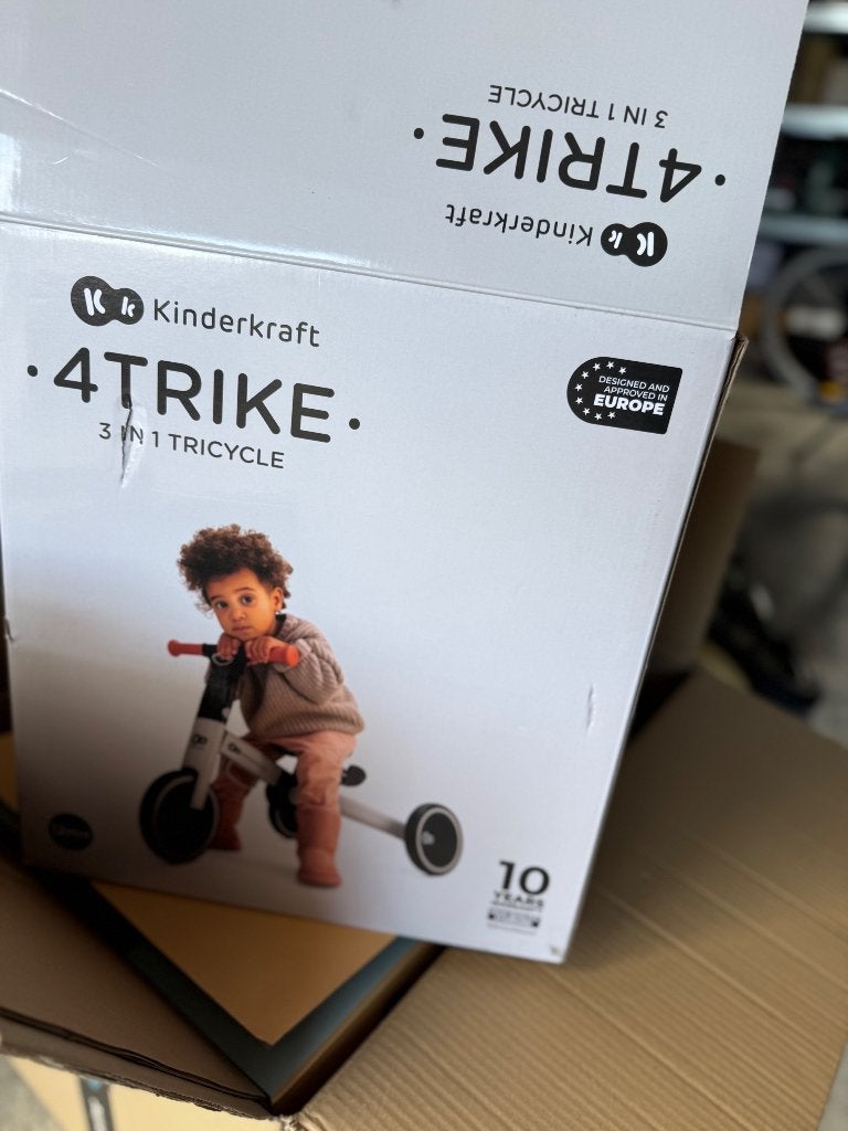 2x kinderkraft tricycle, Fietsen en Brommers, Ophalen, Gebruikt, Kinderkraft, Verstelbare zitting