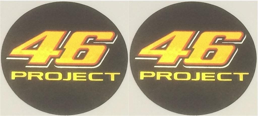 Valentino Rossi, The Doctor, 46 metallic sticker set #42, Motoren, Verzenden