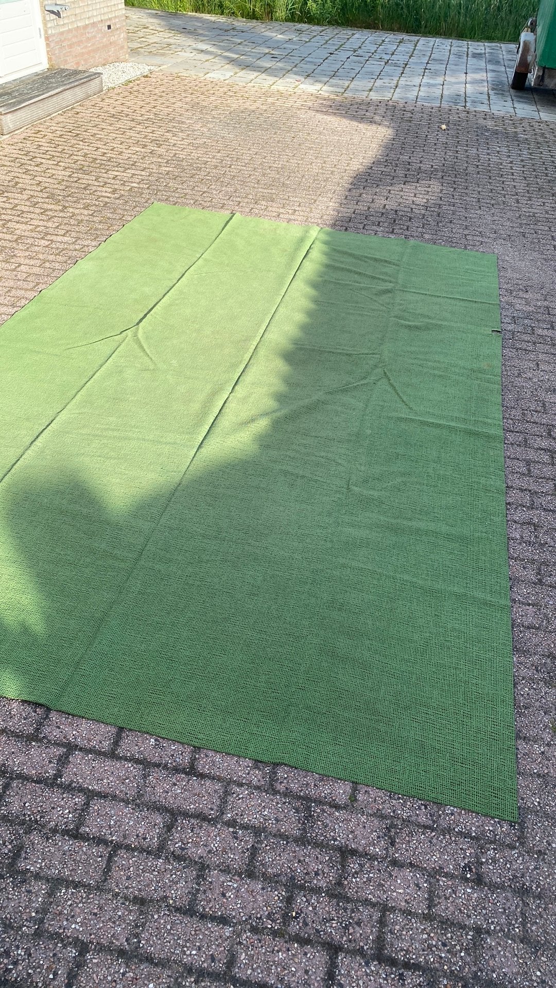 Vloerkleed voortent caravan 250x410, Ophalen, Gebruikt