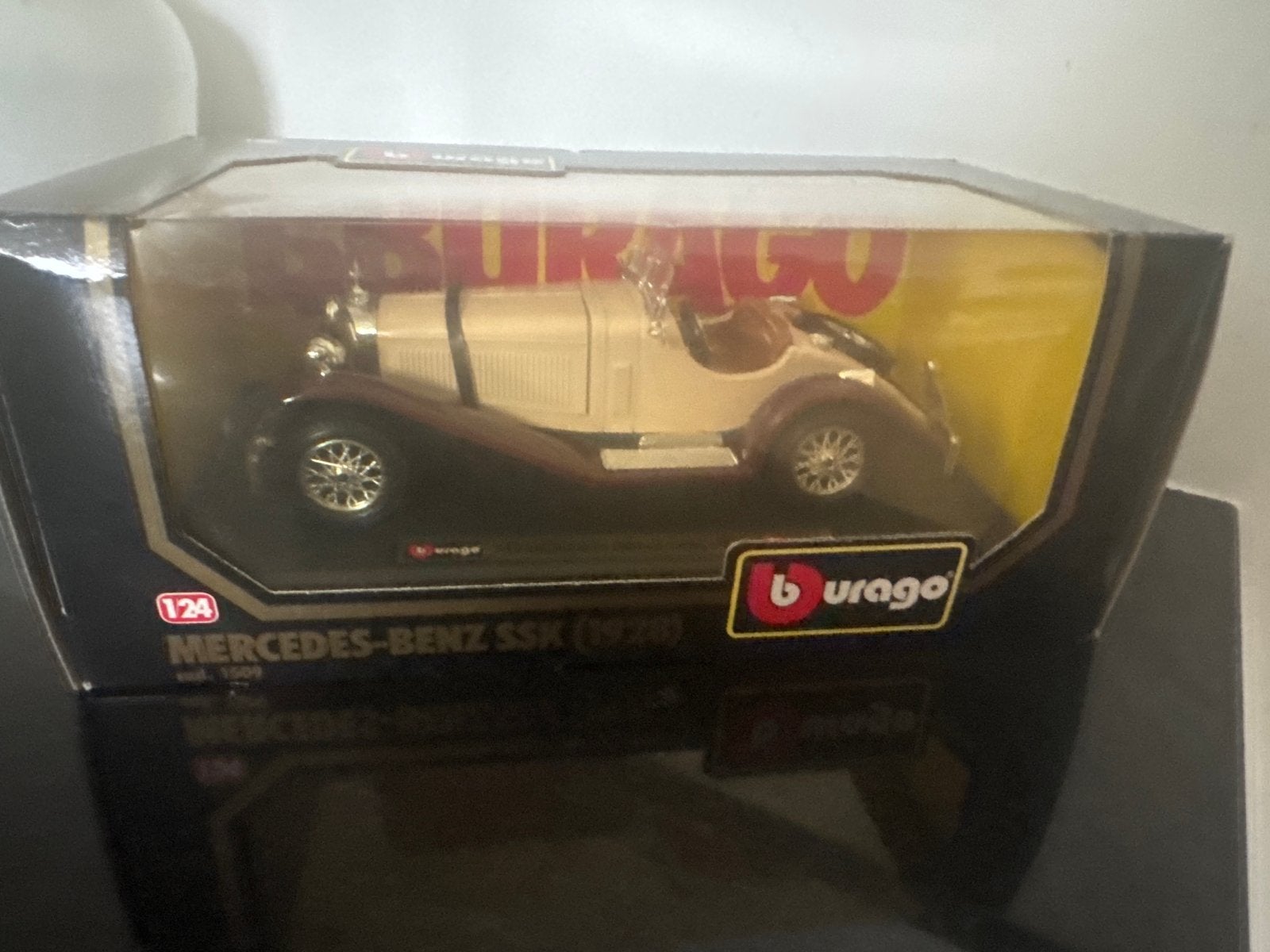 Burago Mercedes-Benz SSK (1928) - Schaal 1:24, Hobby en Vrije tijd, Modelauto's | 1:32, Ophalen of Verzenden, Nieuw, Auto