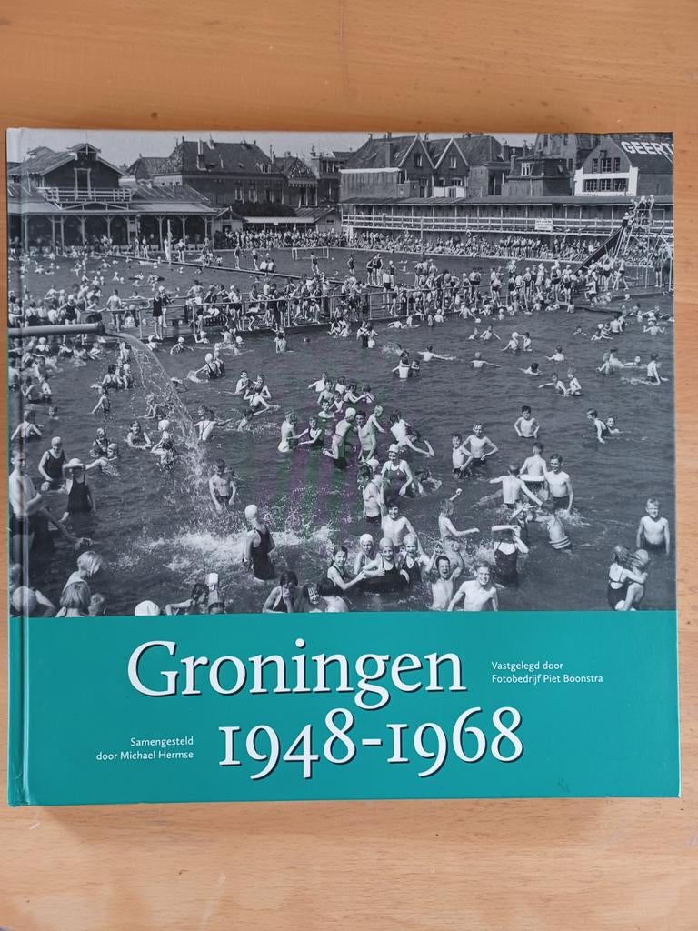 Groningen 1948-1968: Fotoboek Piet Boonstra, Boeken, Michael Hermse, Piet Boonstra, Fotografie algemeen, Ophalen of Verzenden