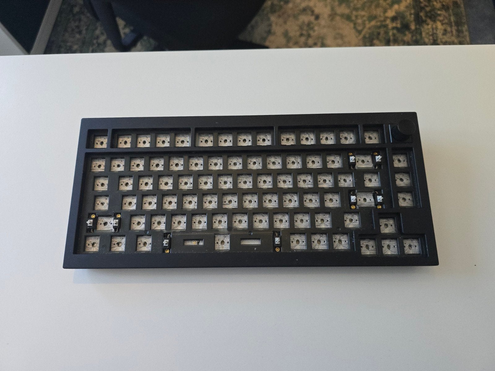 Keychron Q1 Pro-M3 (met keycaps, zonder switches), Computers en Software, Barebones, Ophalen of Verzenden