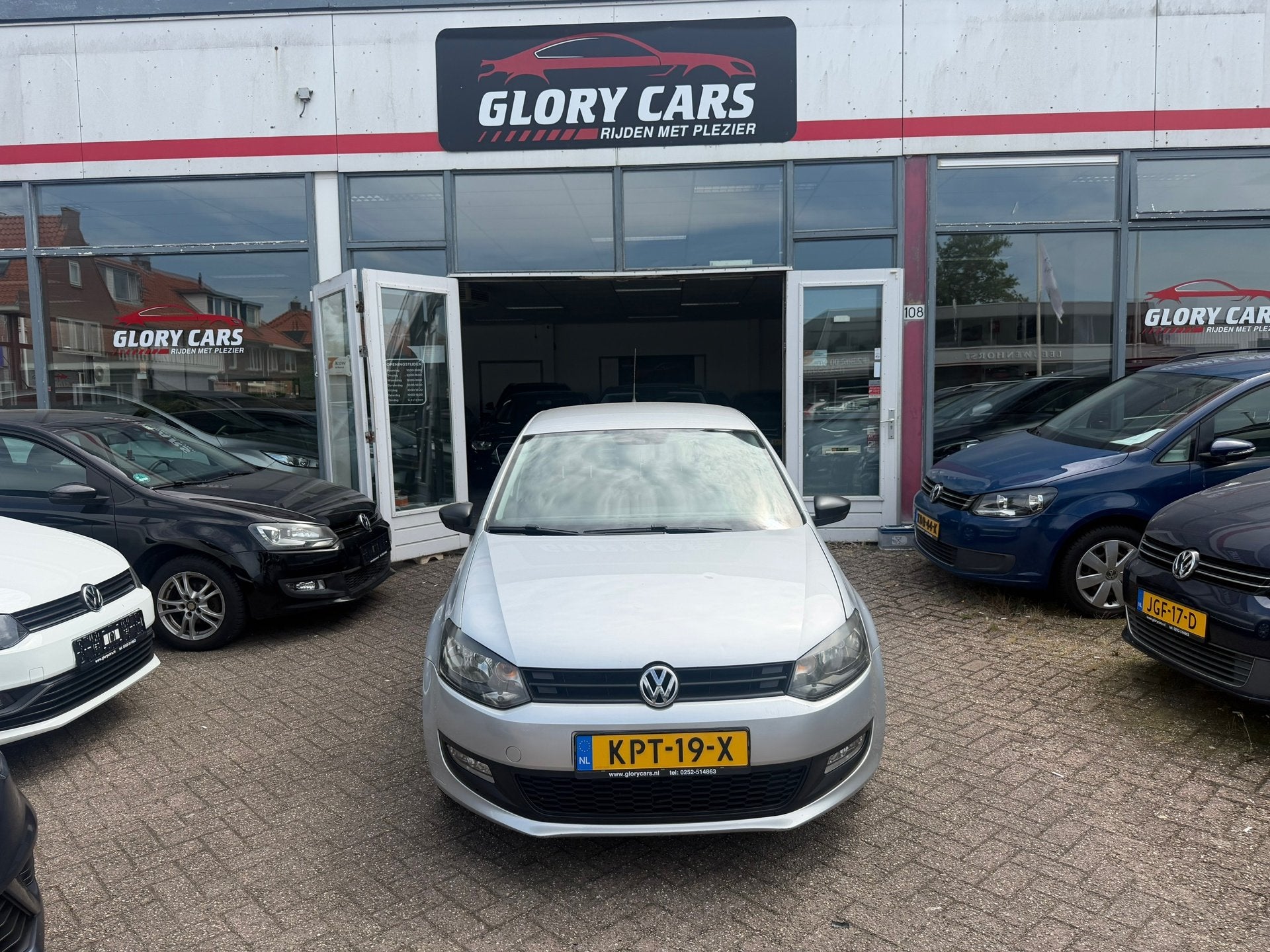 Volkswagen POLO 1.2 Easyline AIRCO-EL.RAMEN, Auto's, Voorwielaandrijving, Euro 5, Gebruikt, Zwart
