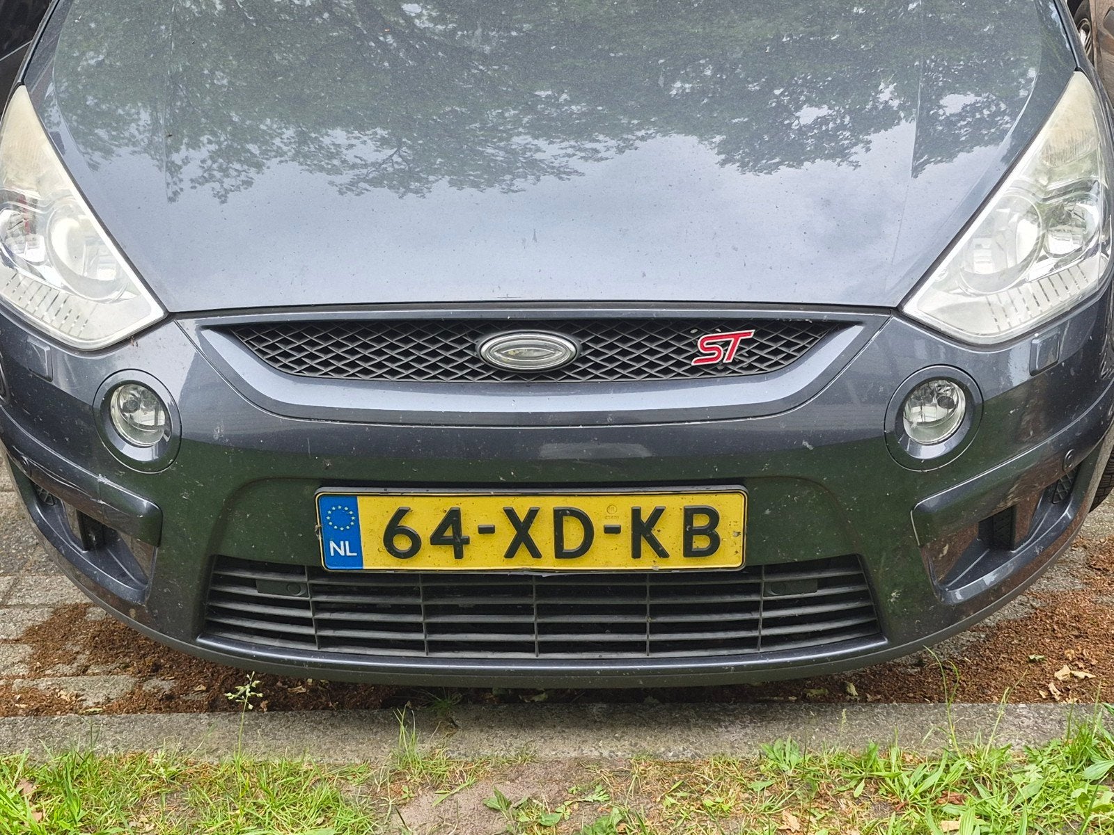 Ford S-Max 2.5 20V Turbo ( stage 1 ) 162KW 2007 Grijs, Voorwielaandrijving, 1581 kg, 7 stoelen, 2521 cc