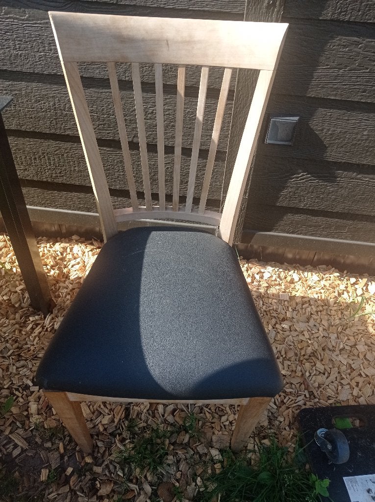Stoel, Huis en Inrichting, Stoelen, Ophalen, Gebruikt, Bruin, Eén