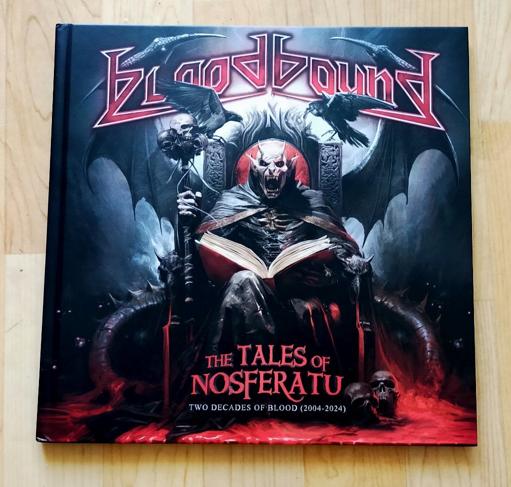 Bloodbound The Tales Of Nosferatu CD + Blu-ray 2024 Earbook