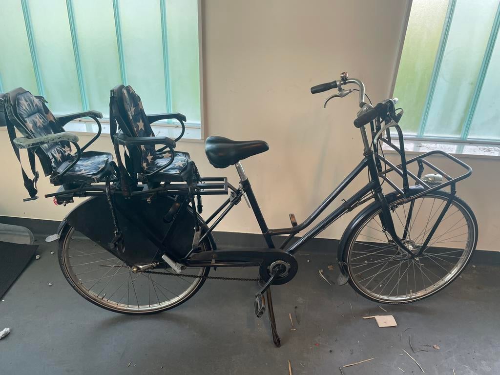 Tweelingfiets, Ophalen of Verzenden, Zo goed als nieuw