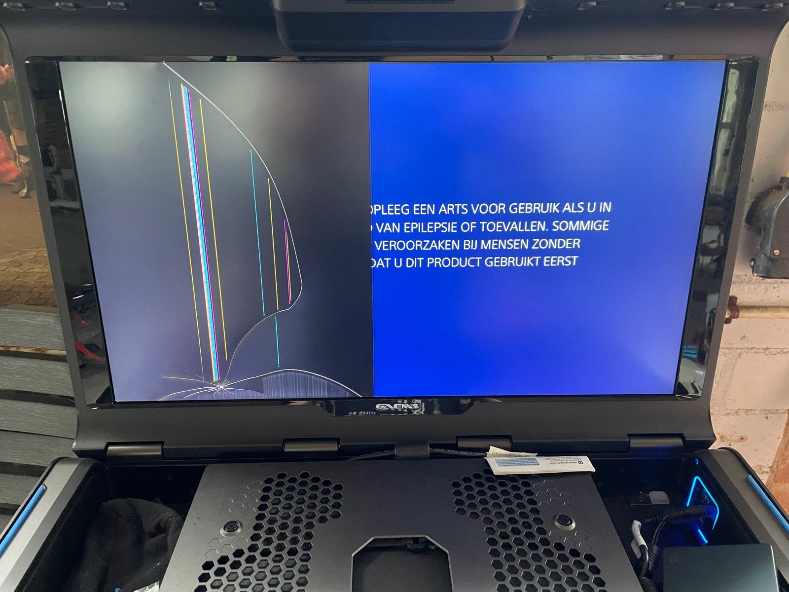 Gaems Guardian Pro XP defect scherm, Ophalen of Verzenden