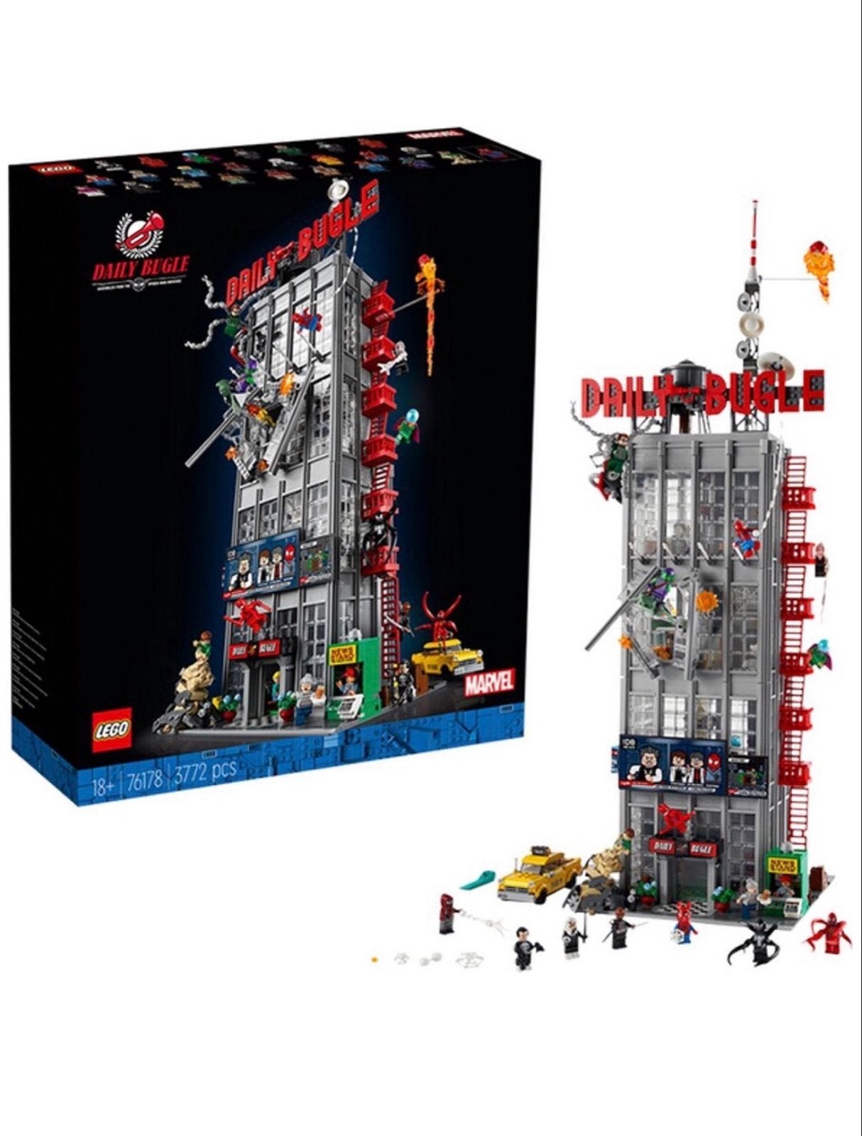 LEGO Daily Bugle 76178 - Marvel Spider-Man, Ophalen, Zo goed als nieuw