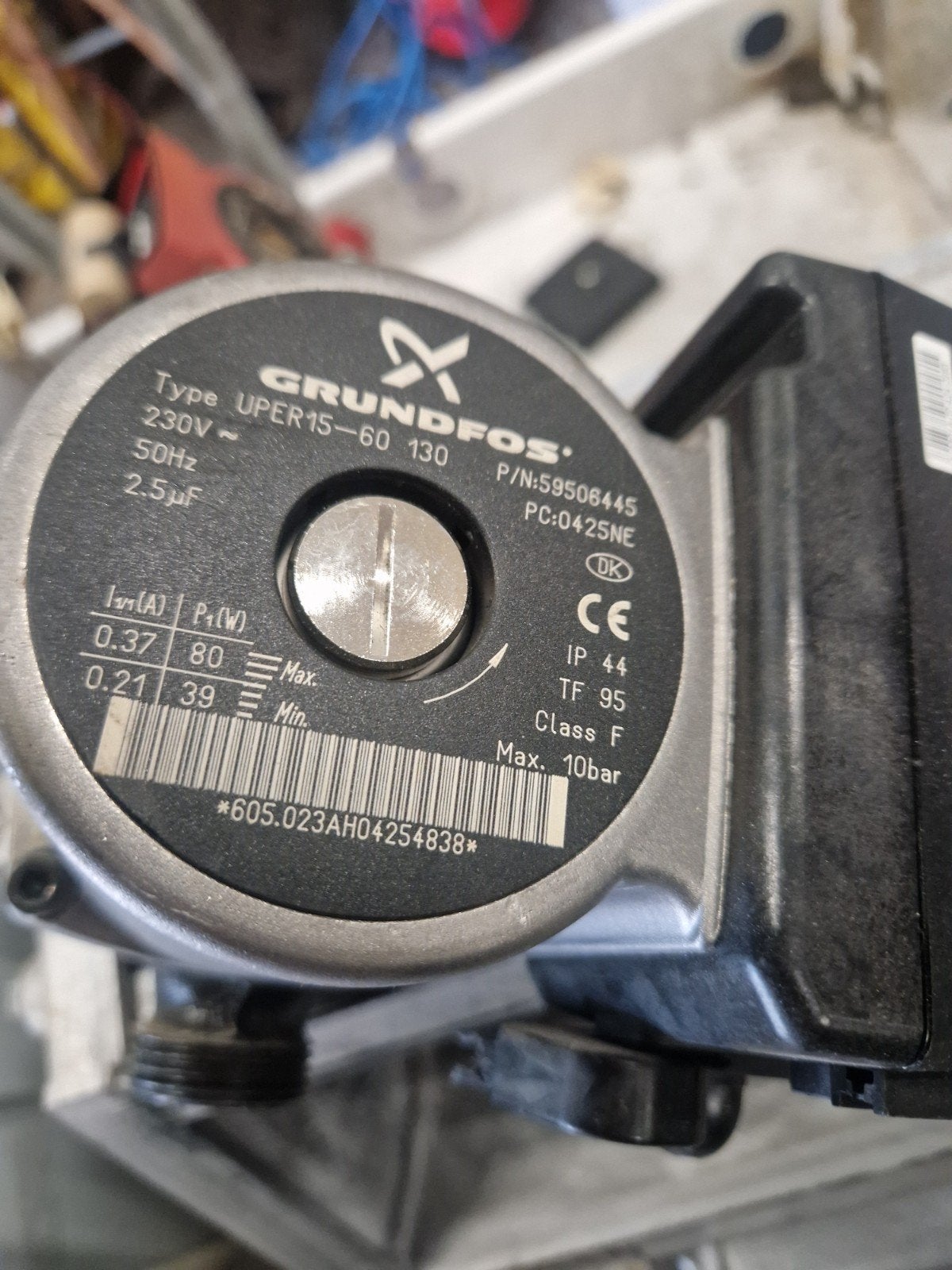 Grundfos UPER 15-60 130 Circulatiepomp, Ophalen, Gebruikt, Minder dan 200 watt, Overige typen