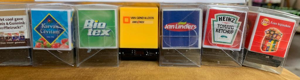 miniatuur daf Van Gend & Loos 1:87 gele cabine / truck, Hobby en Vrije tijd, Modelauto's | 1:87, Zo goed als nieuw, Bus of Vrachtwagen