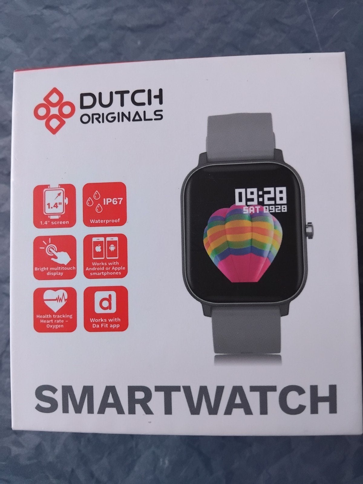Dutch Originals Smartwatch - Nieuw in doos, Hartslag, Dutch Originals, Nieuw, Ophalen of Verzenden
