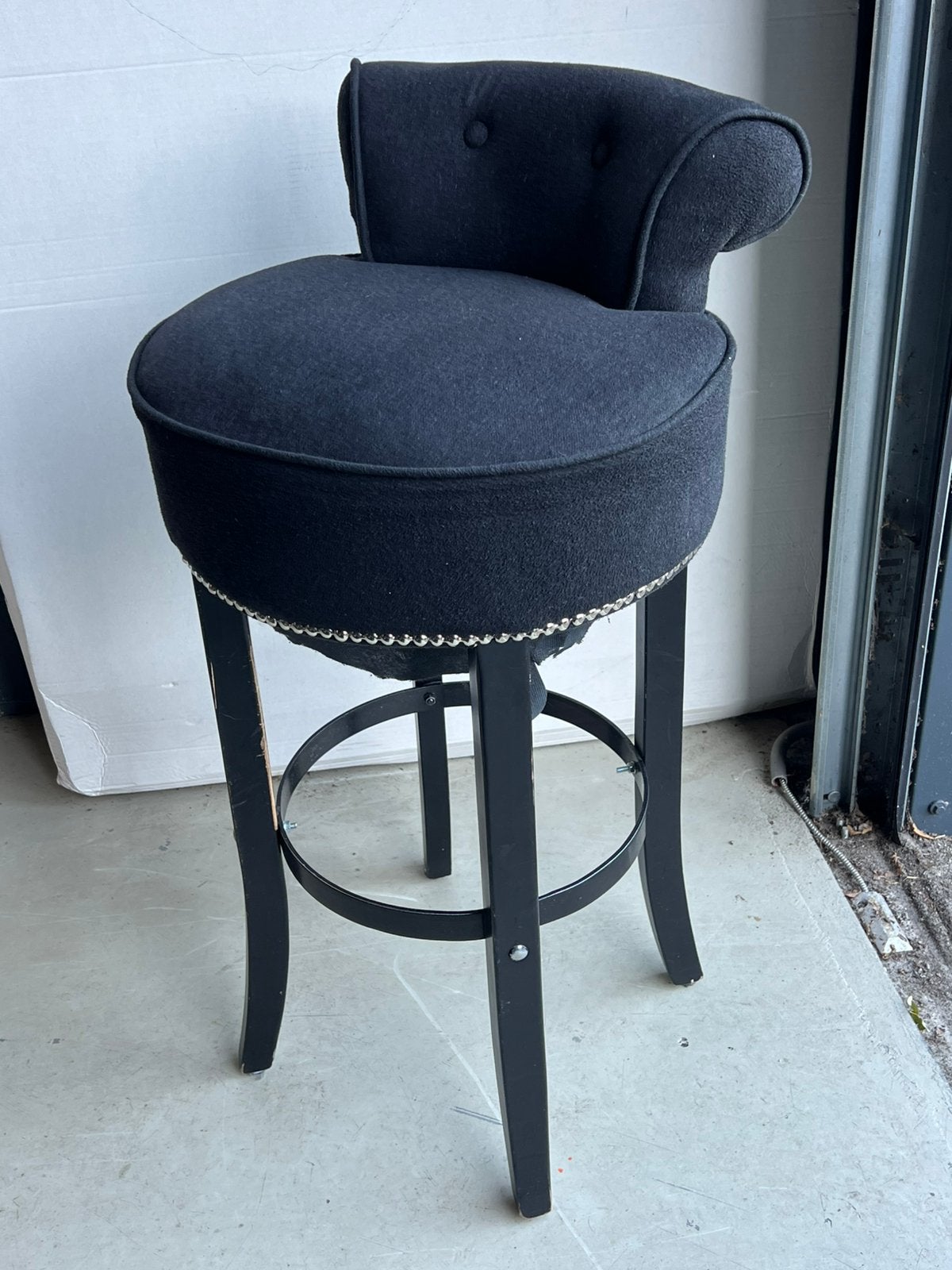 Eichholz zwarte  barkrukken, Huis en Inrichting, 5 krukken of meer, Ophalen, Gebruikt, 30 tot 60 cm