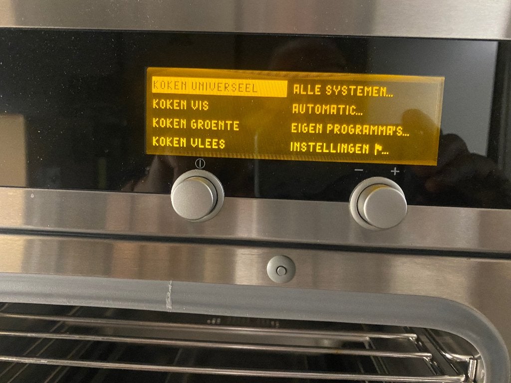 Miele Stoomoven inbouw, Minder dan 45 cm, Ophalen of Verzenden, Inbouw, Miele