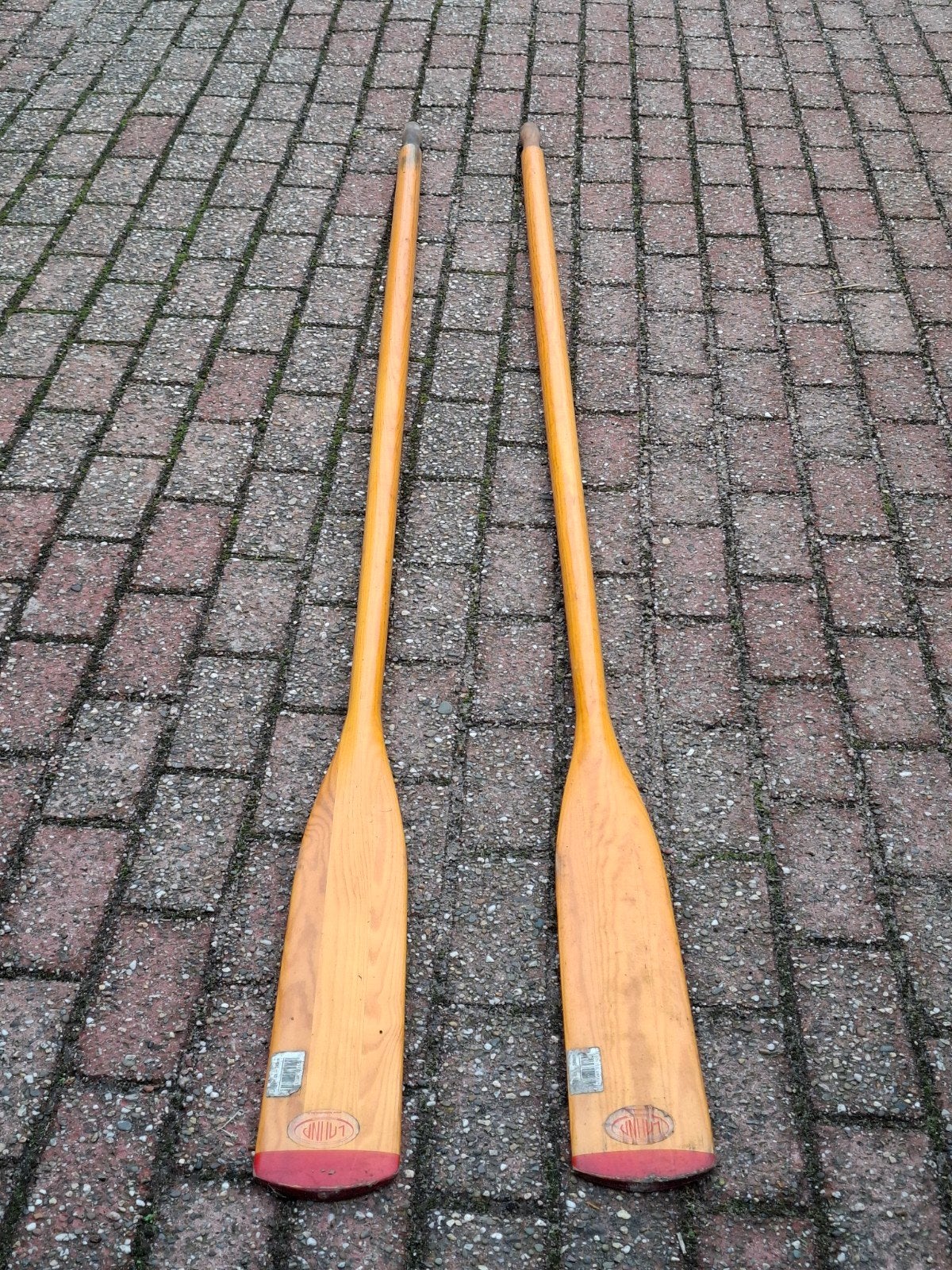 Lahna Roeispanen 240cm - Zo goed als nieuw, Watersport en Boten, Ophalen of Verzenden, Zo goed als nieuw