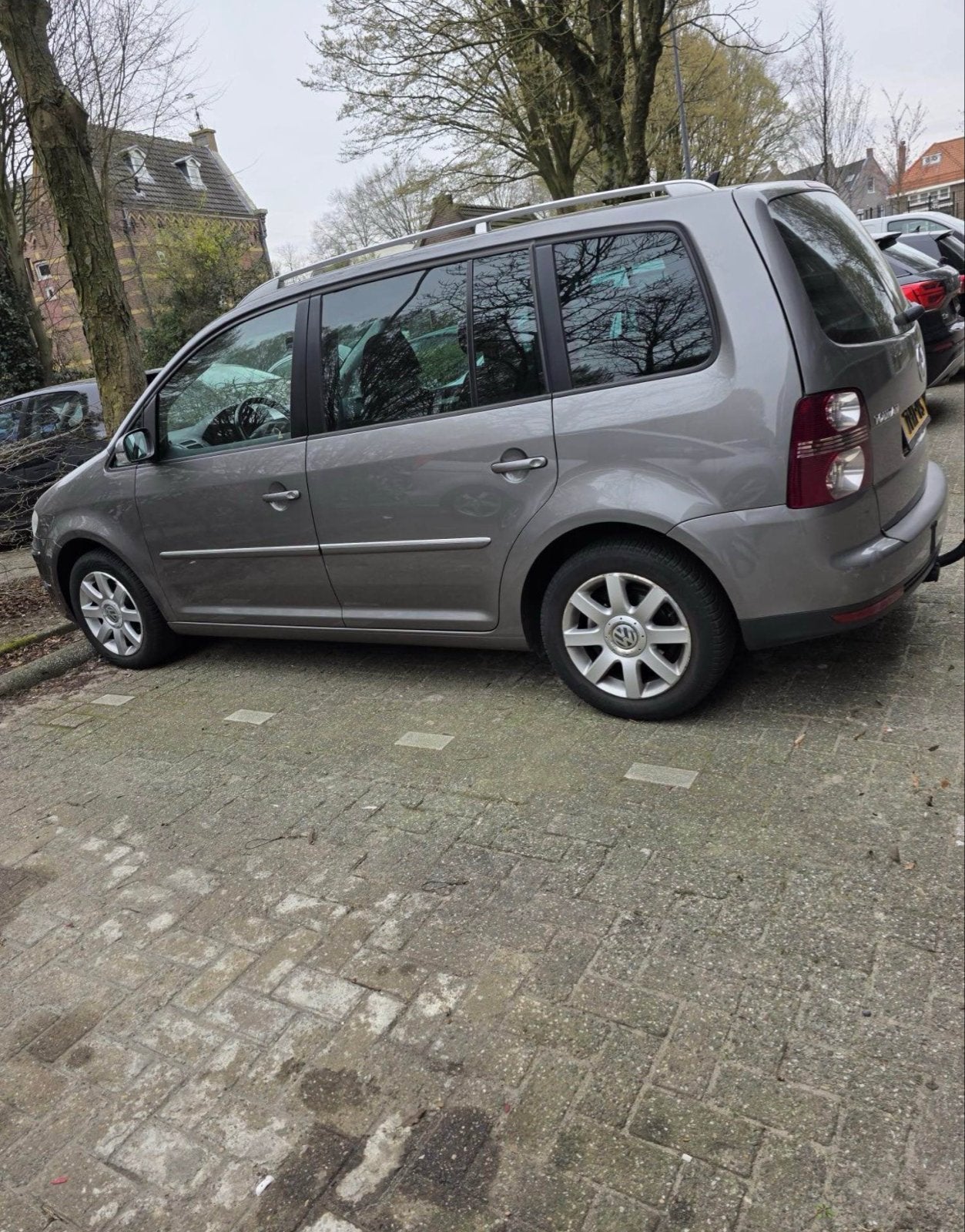 Volkswagen Touran 1.4 TSI 103KW 2007 Grijs, Auto's, Volkswagen, Particulier, Touran, Benzine, C, MPV, Handgeschakeld, Origineel Nederlands