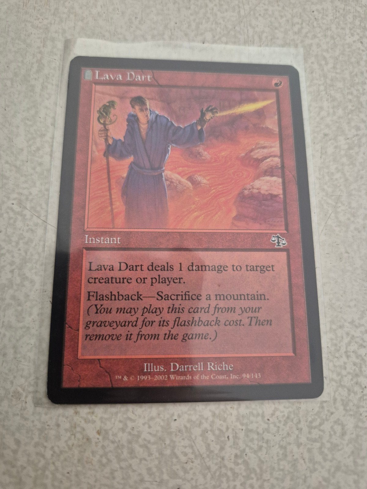 Magic: The Gathering - Lava Dart (Instant), Ophalen of Verzenden, Gebruikt, Losse kaart