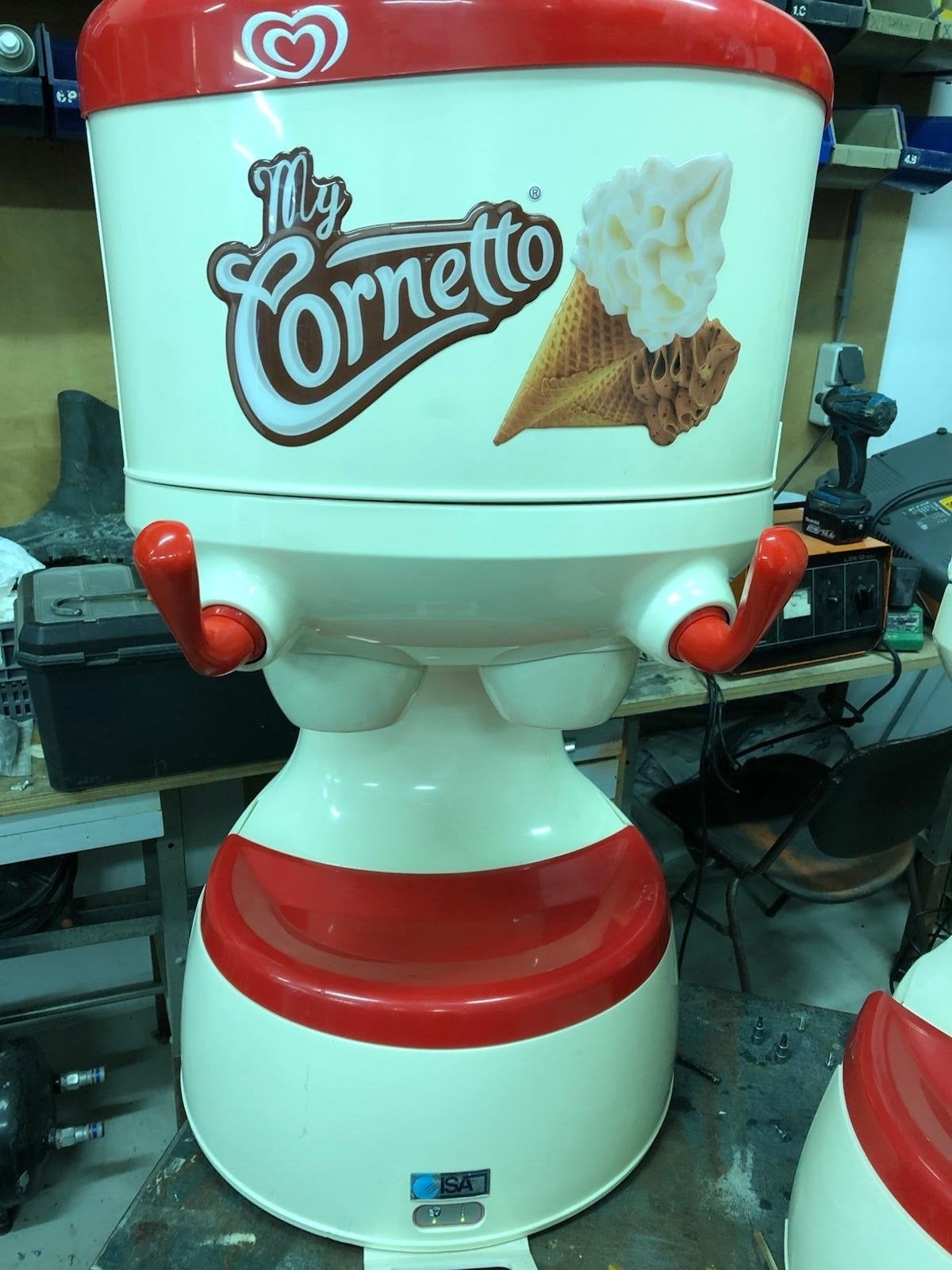 Cornetto IJsmachine - ISA, Ophalen of Verzenden, Gebruikt, Koelen en Vriezen