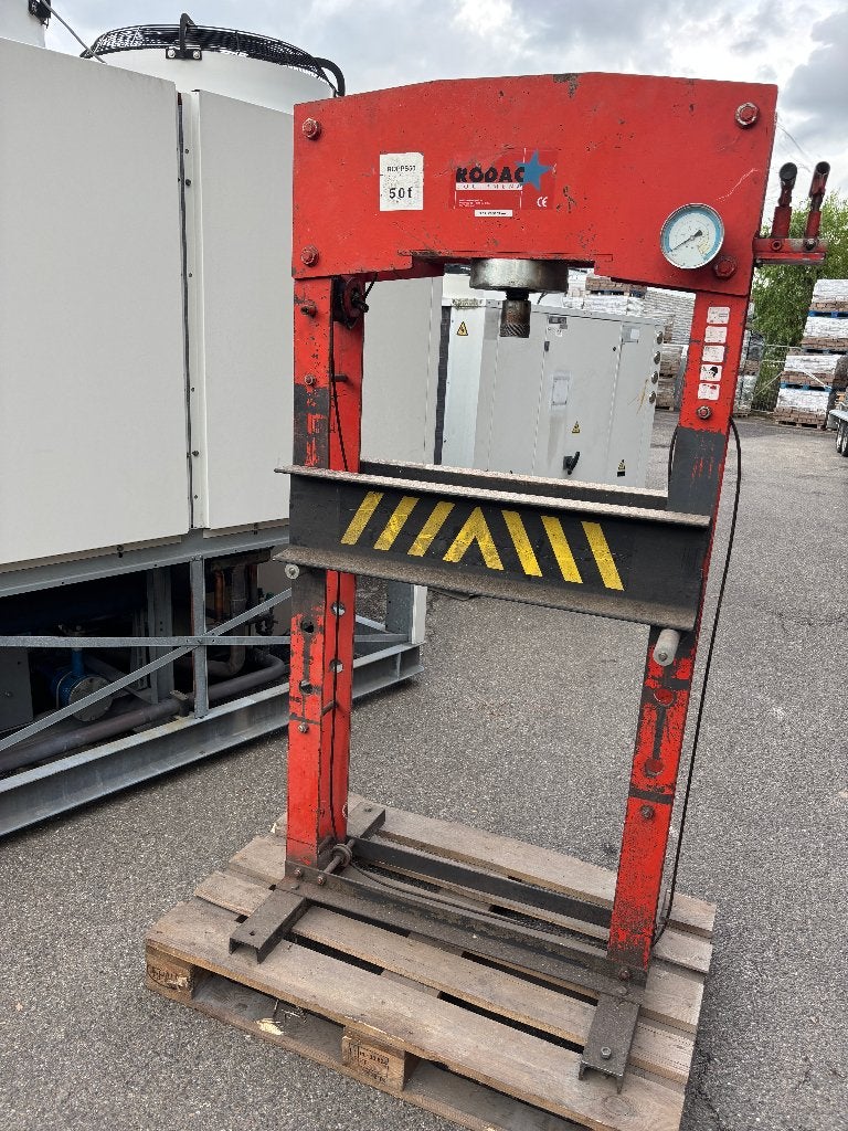 Werkplaats pers 50 ton, Ophalen, Overige merken