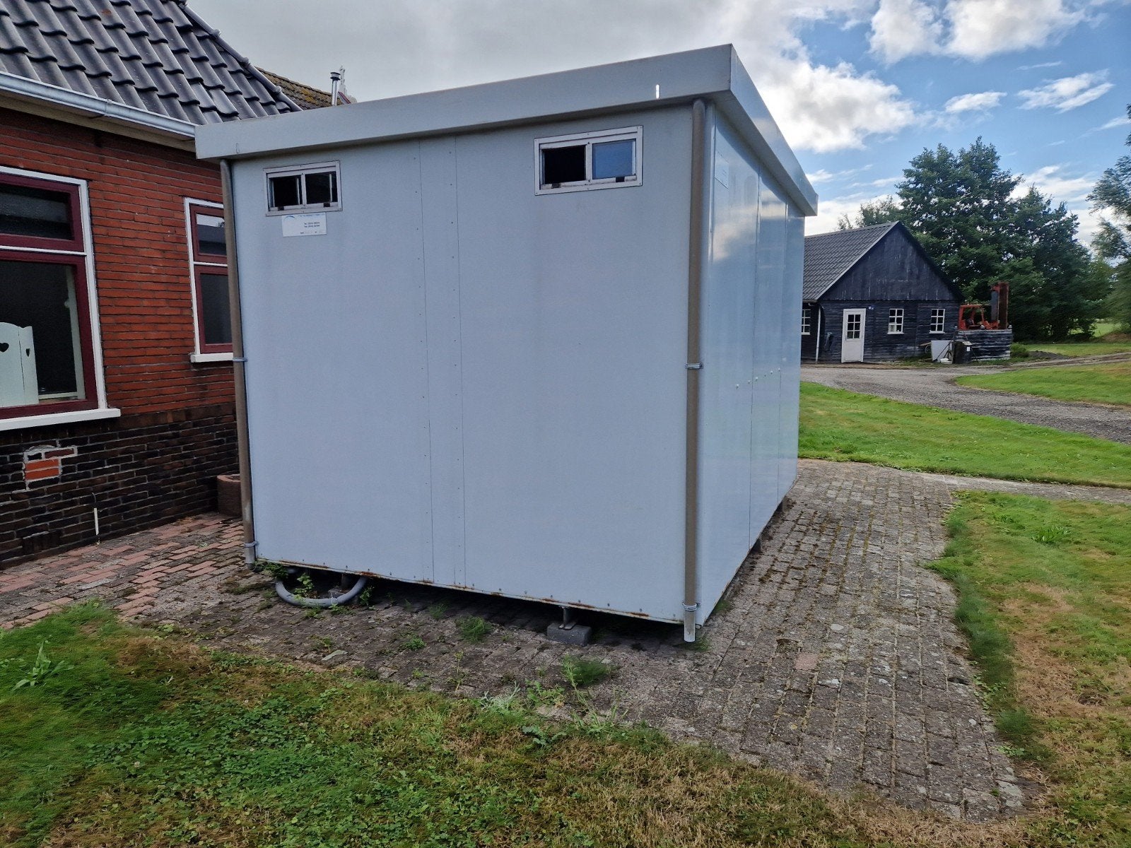 wc unit douche unit toilet nette complete staat! €3499, Doe-het-zelf en Verbouw, Sanitair, Ophalen, Douche