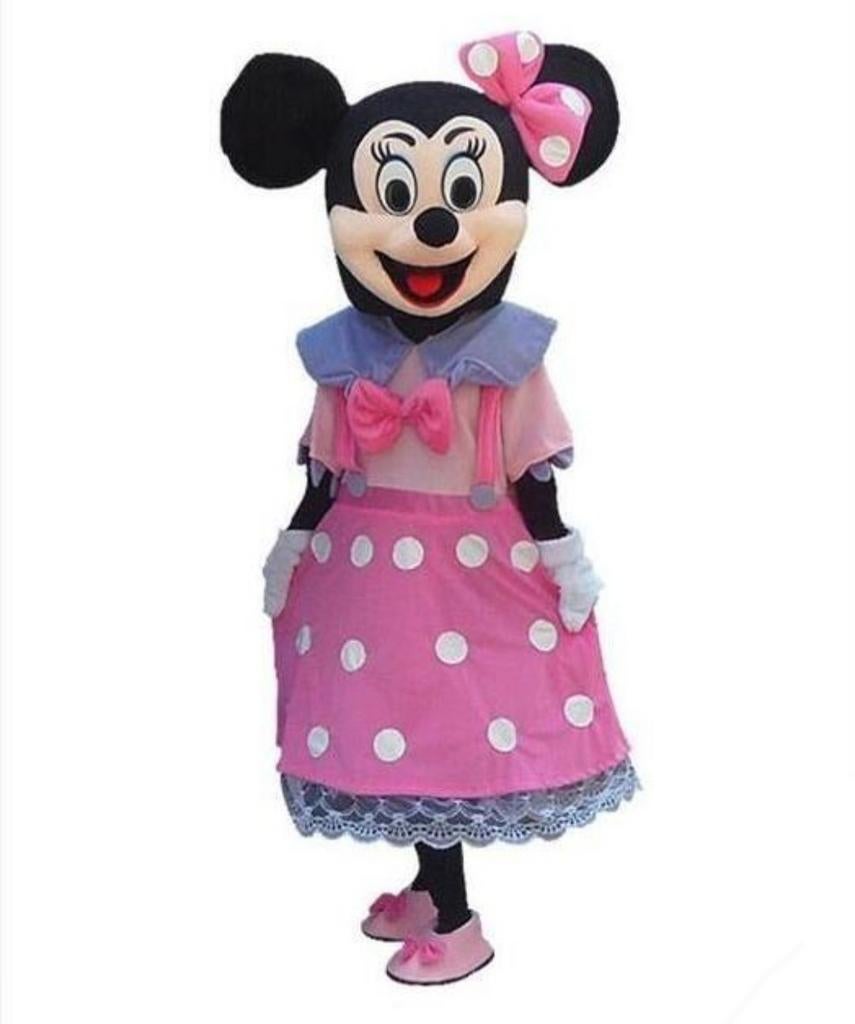 Minnie Mouse roze mascotte, Hobby en Vrije tijd, Feestartikelen | Verhuur, Verjaardag, Ophalen