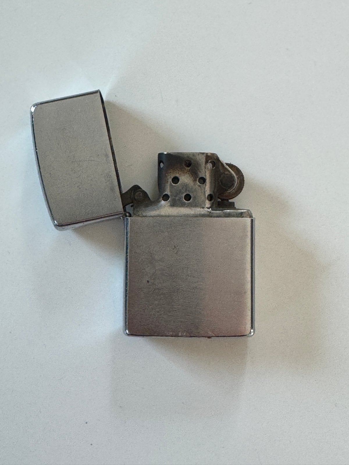 Vintage Zippo Aansteker - Bradford, PA. Made in U.S.A., Verzamelen, Ophalen of Verzenden, Gebruikt, Aansteker