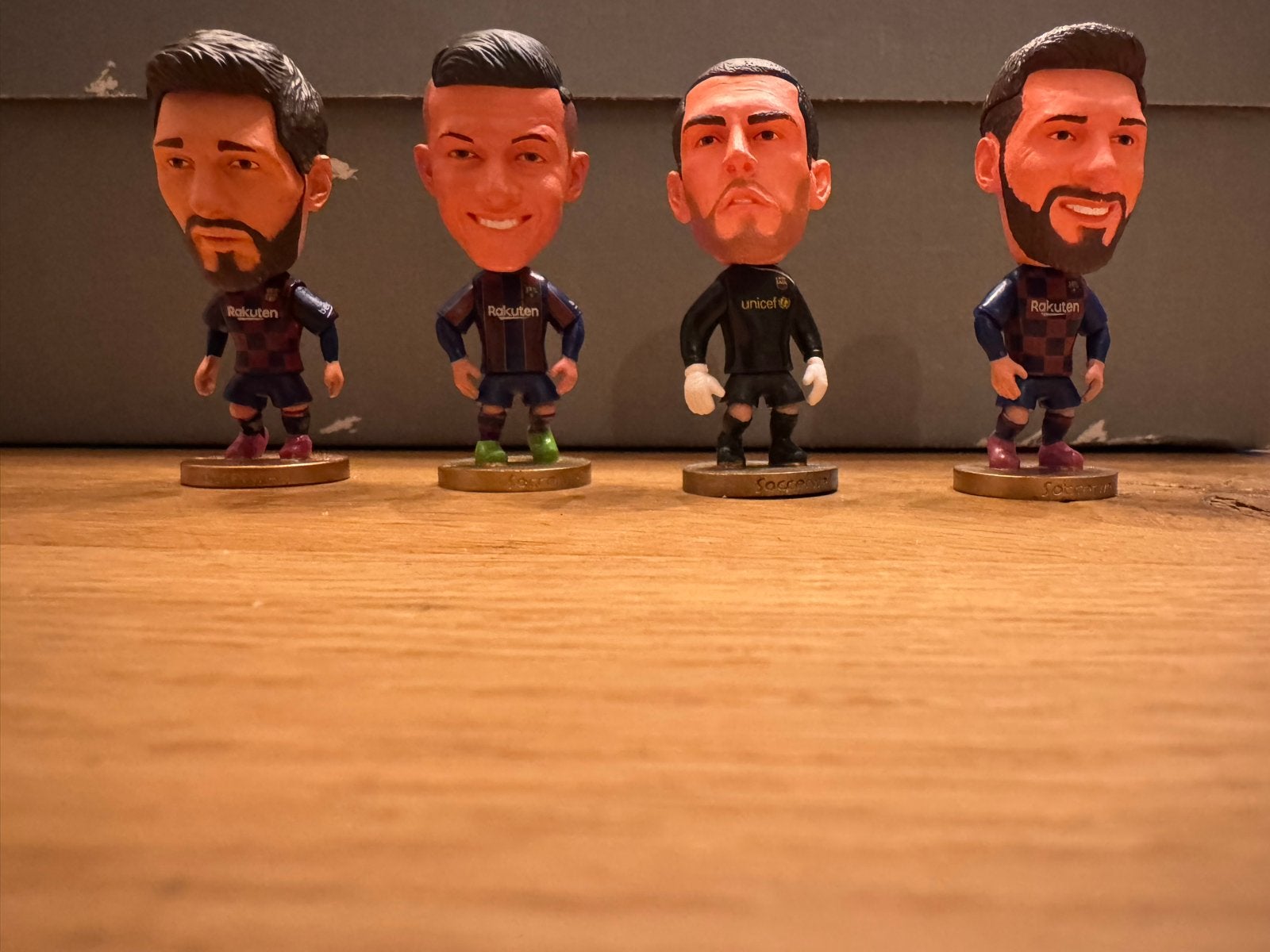 Kodoto/Soccerwe voetbalpoppetjes Barcelona (oa Messi), Verzamelen, Ophalen of Verzenden, Zo goed als nieuw